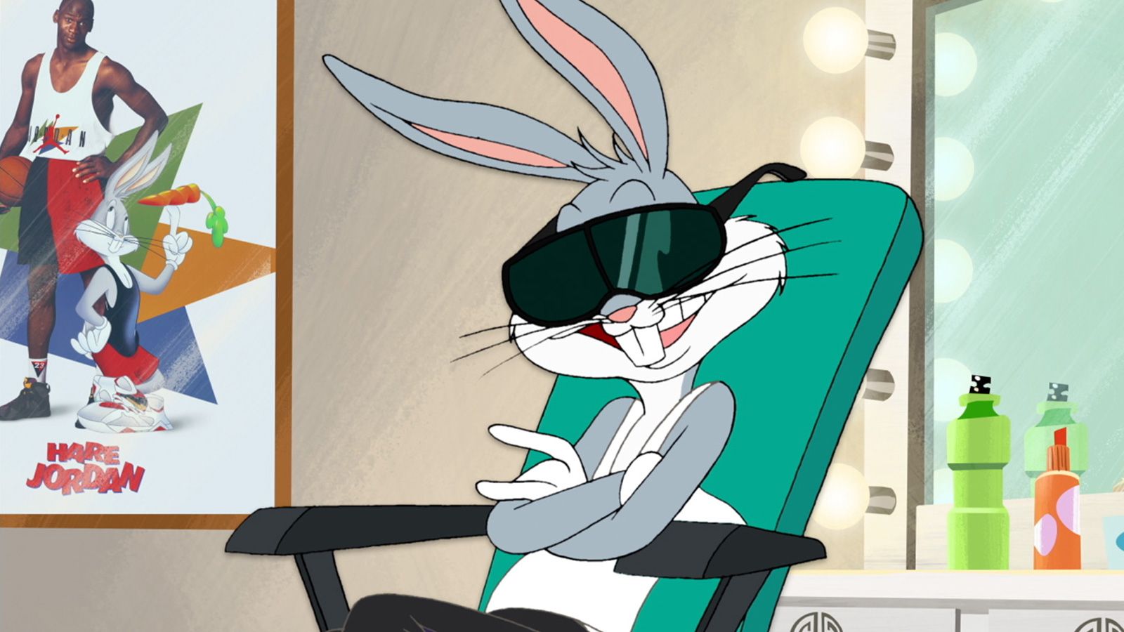 Bugs Bunny with Glasses. 